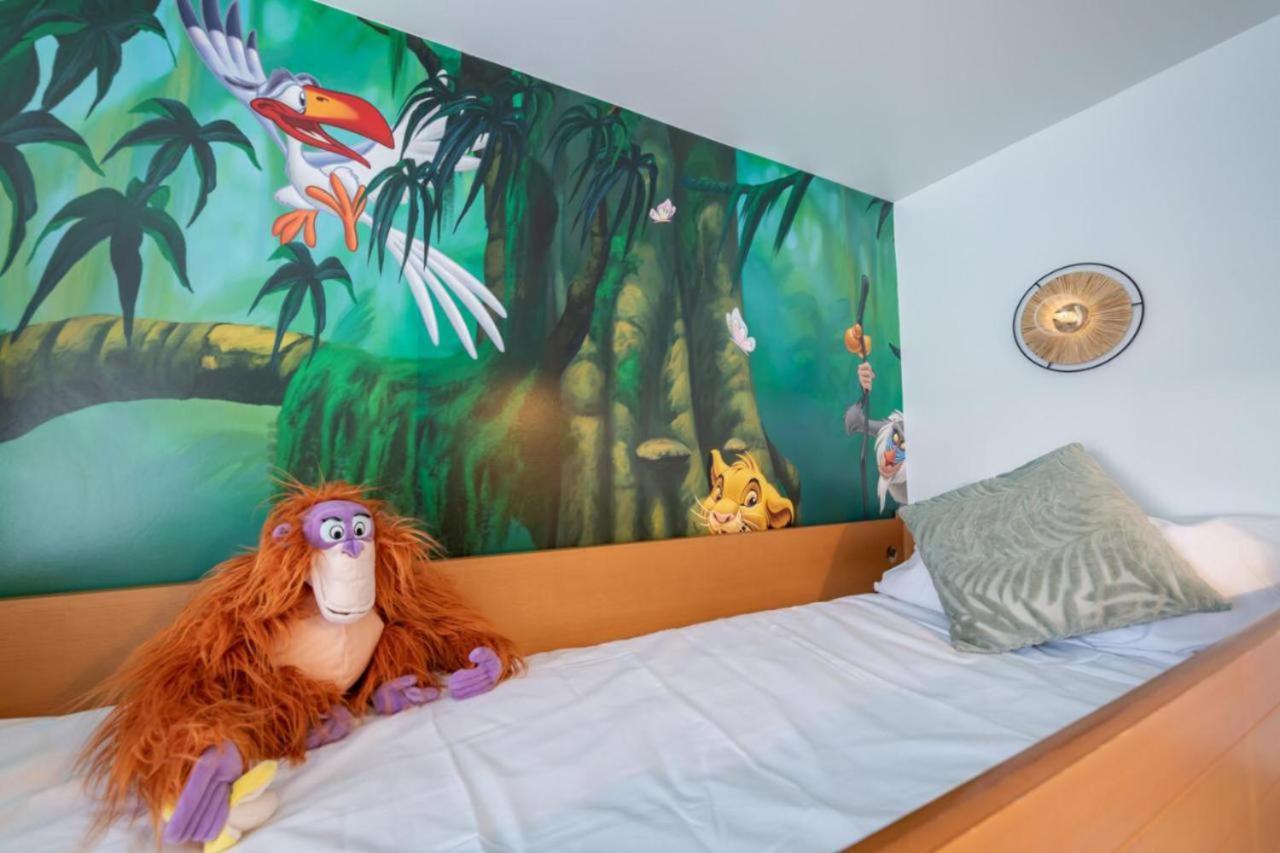 Jungle Duplex With Pool 5 Min Disneyland Серри Экстерьер фото